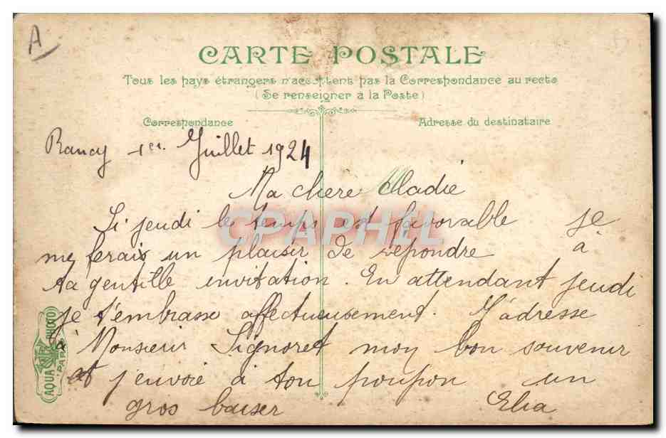 La Savoie en cale sèche — L.V. & Cie, n° 3174 — Reverso