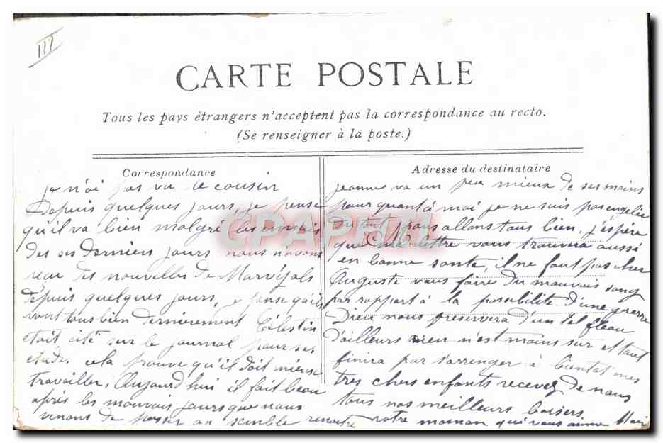 Le Havre — Le paquebot "La Savoie" — C.G.T. — Reverso