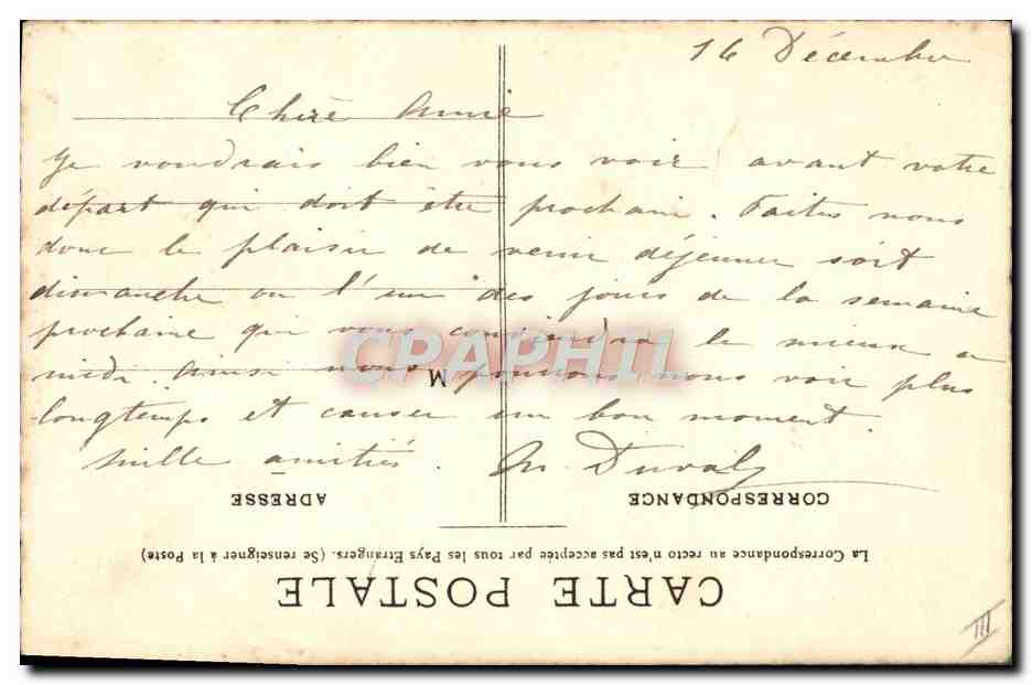 CPA Prenom Les saintes de France Sainte Genevieve — Rückseite