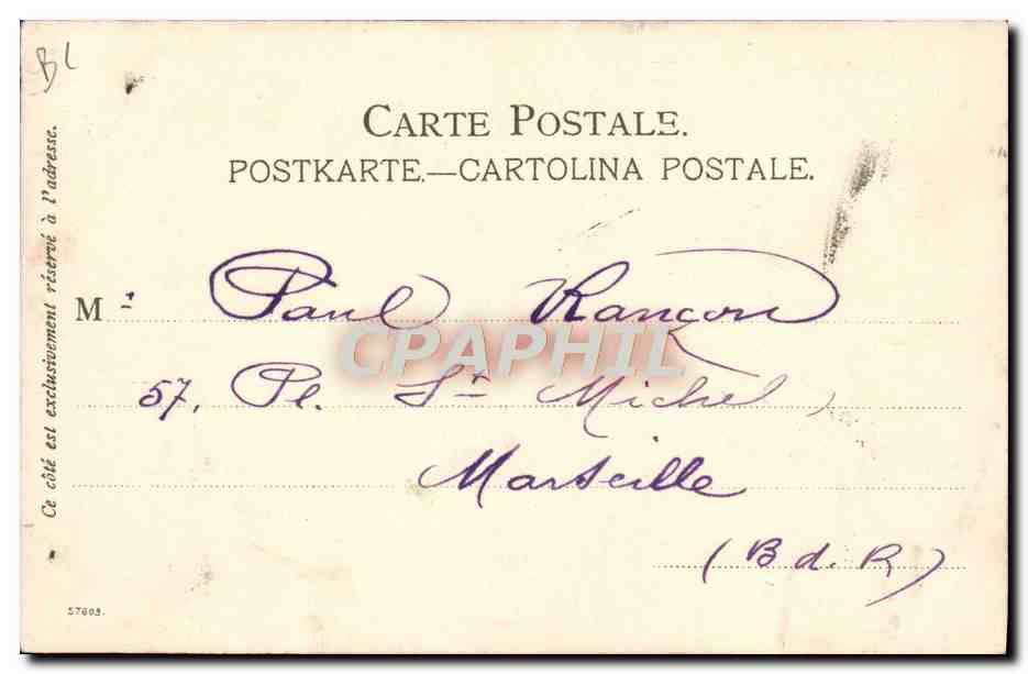 Monte-Carlo — vue du port et promenade — Carte Postale Artistique de Veltten, n° 467 — Verso