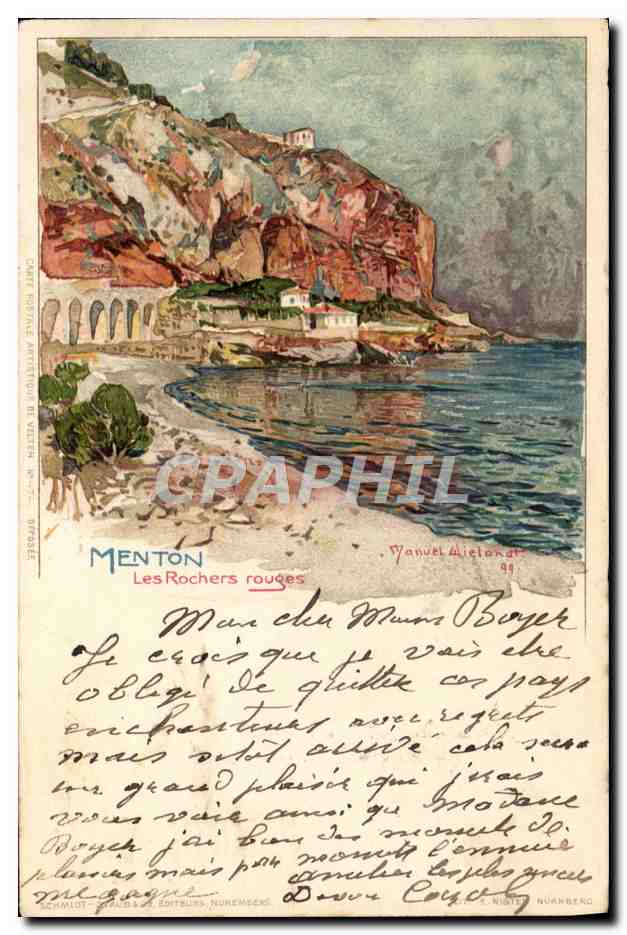 Menton — Les Rochers rouges — Manuel Dietlanger, n°49