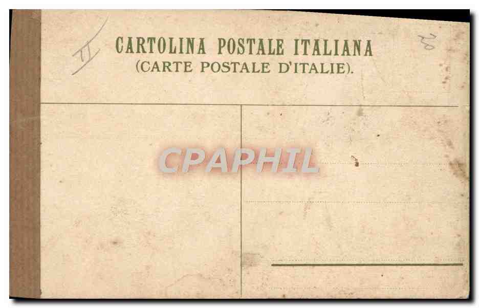 CPA Illustrateur Nervi  — Rückseite