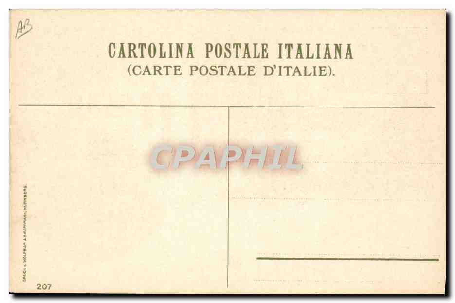 CPA Illustrateur Nervi — Rückseite
