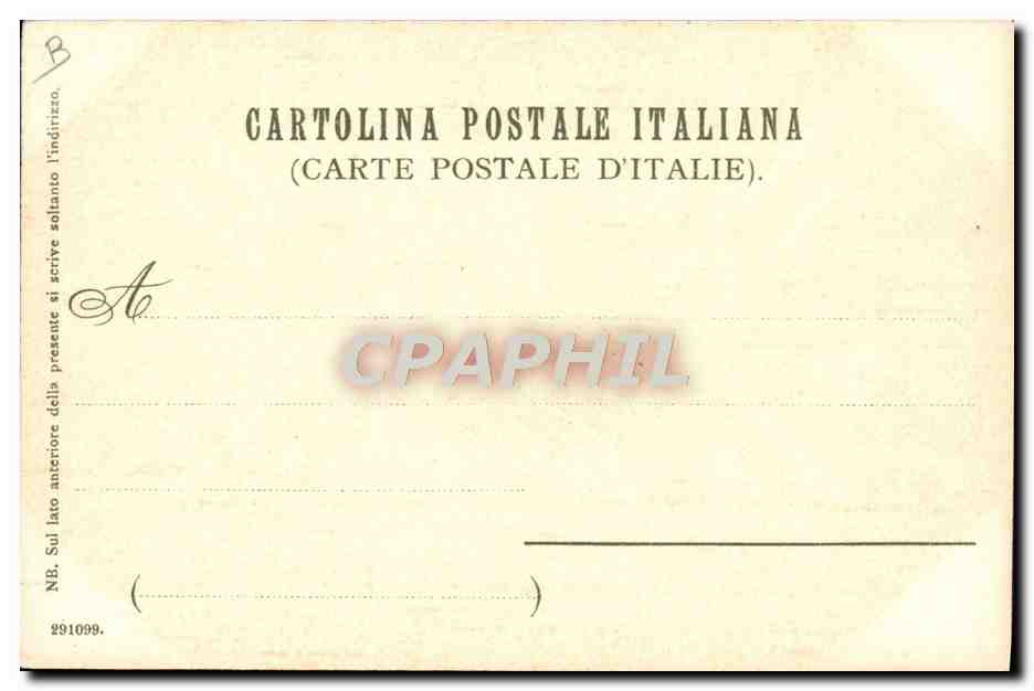 CPA Illustrateur Sestri Ponente — Rückseite