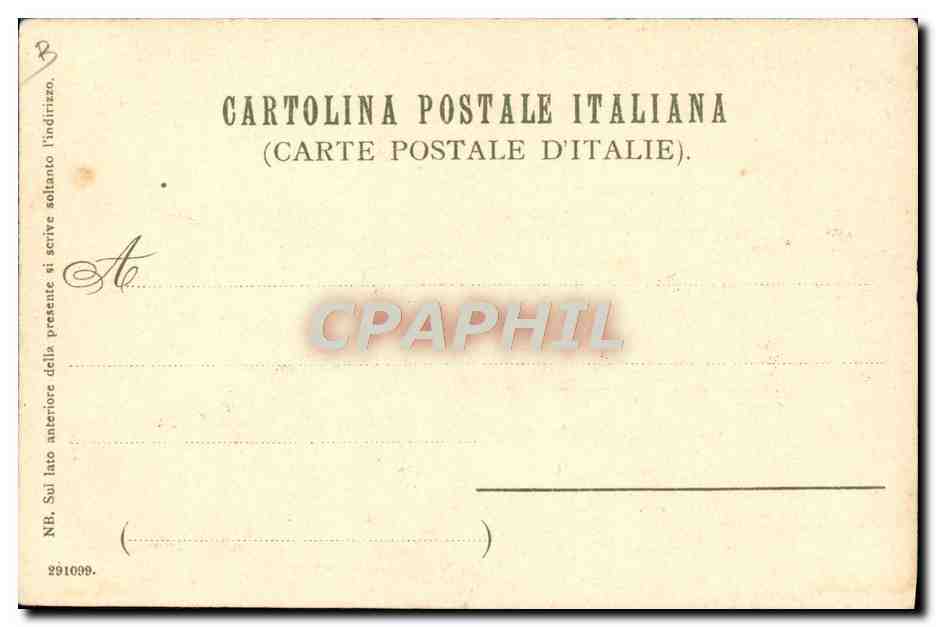 CPA Illustrateur Sestri Ponente — Back