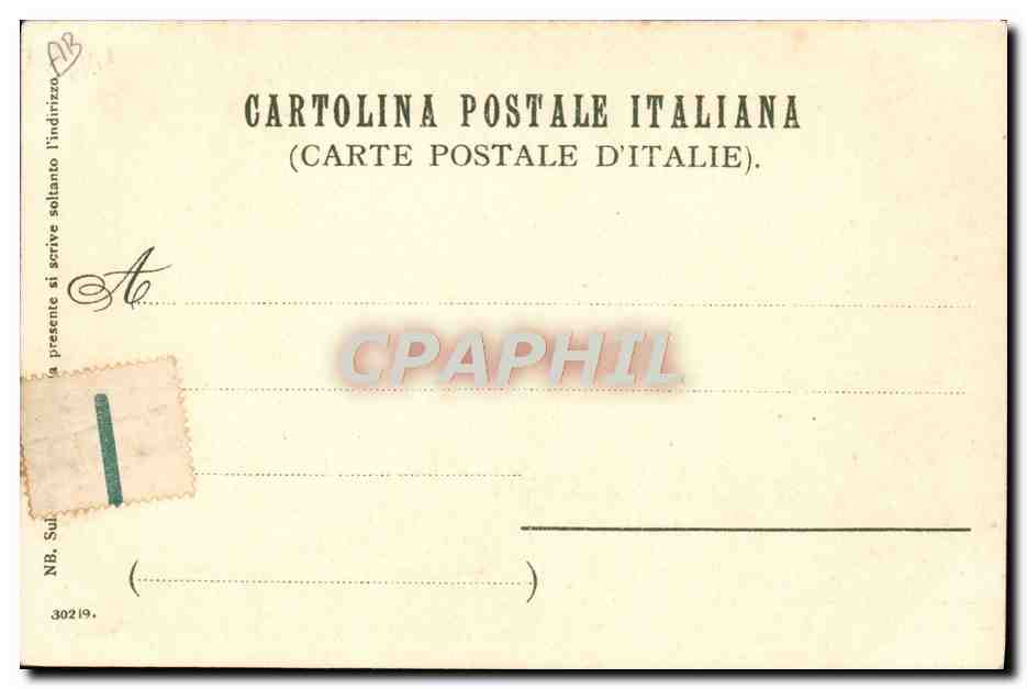 CPA Illustrateur Porlezza  — Verso