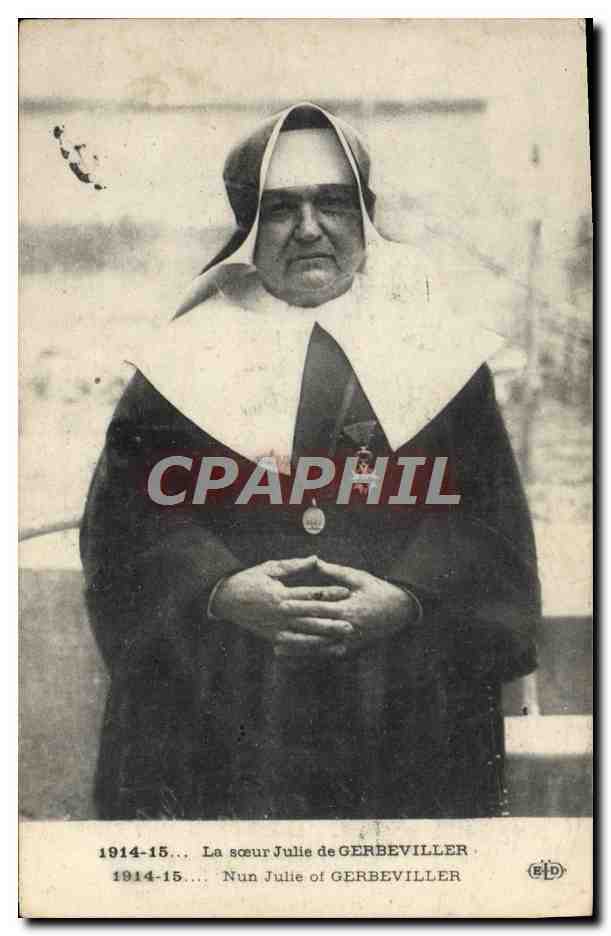 CPA Militaria Soeur Julie de Gerbeviller