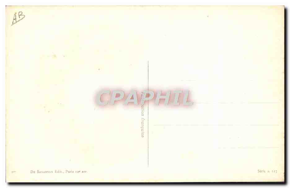 CPA Fantaisie Illustrateur Femme Eventail — Rückseite