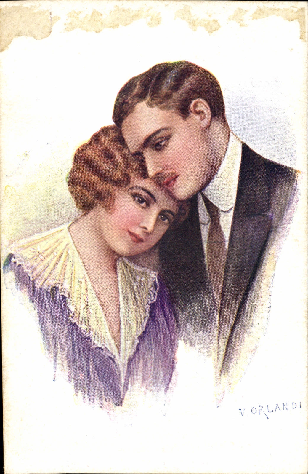 CPA Fantaisie Illustrateur Vorlandi Femme