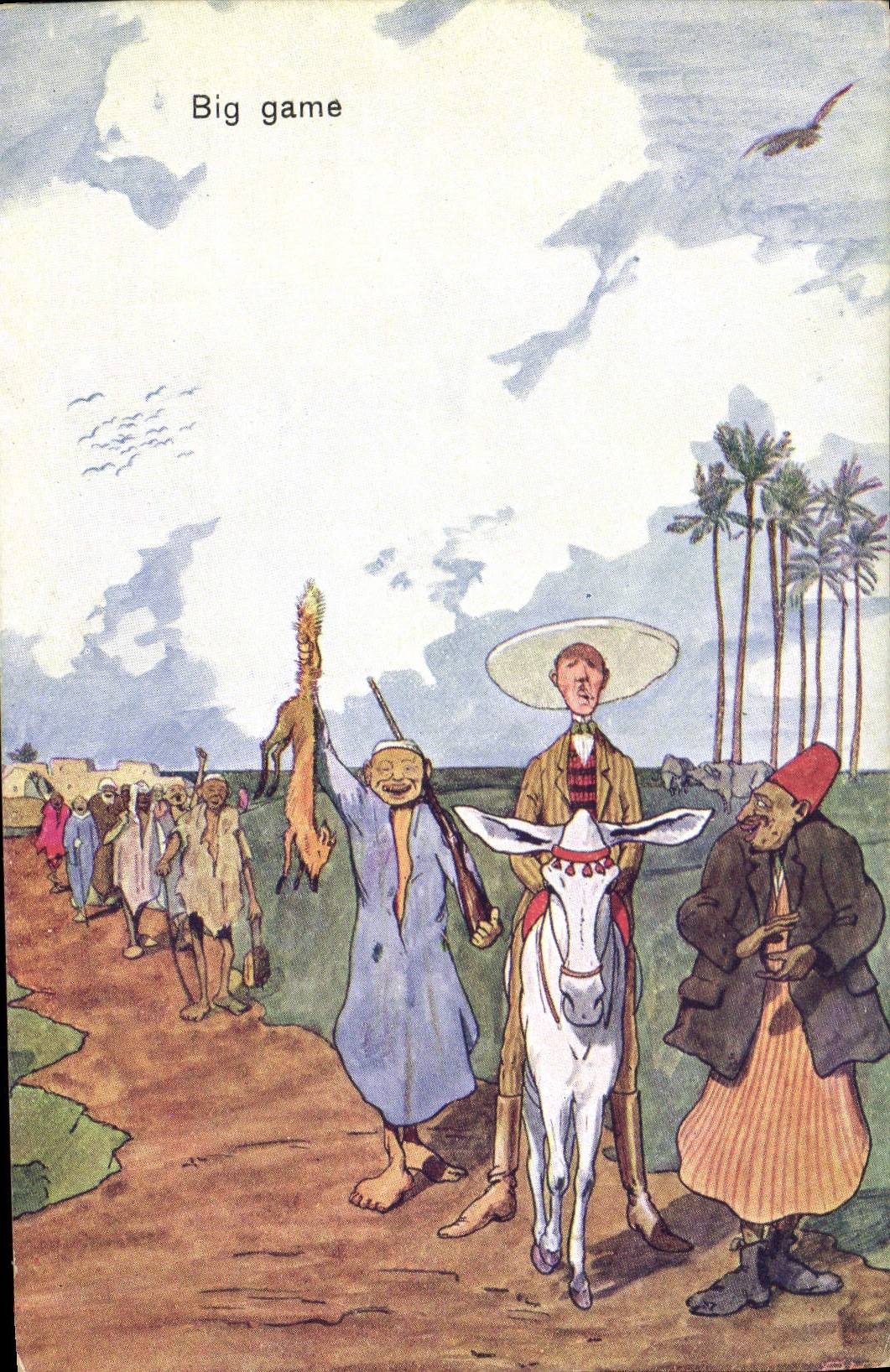 Big game — scène de chasse — B. K. W. 951-8