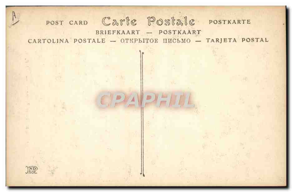 CPA Folklore Jeune femme basquaise  — Verso
