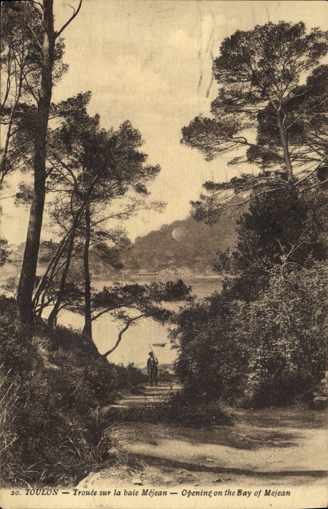 Toulon — Trouée sur la baie Méjean — éditeur inconnu, n° 20