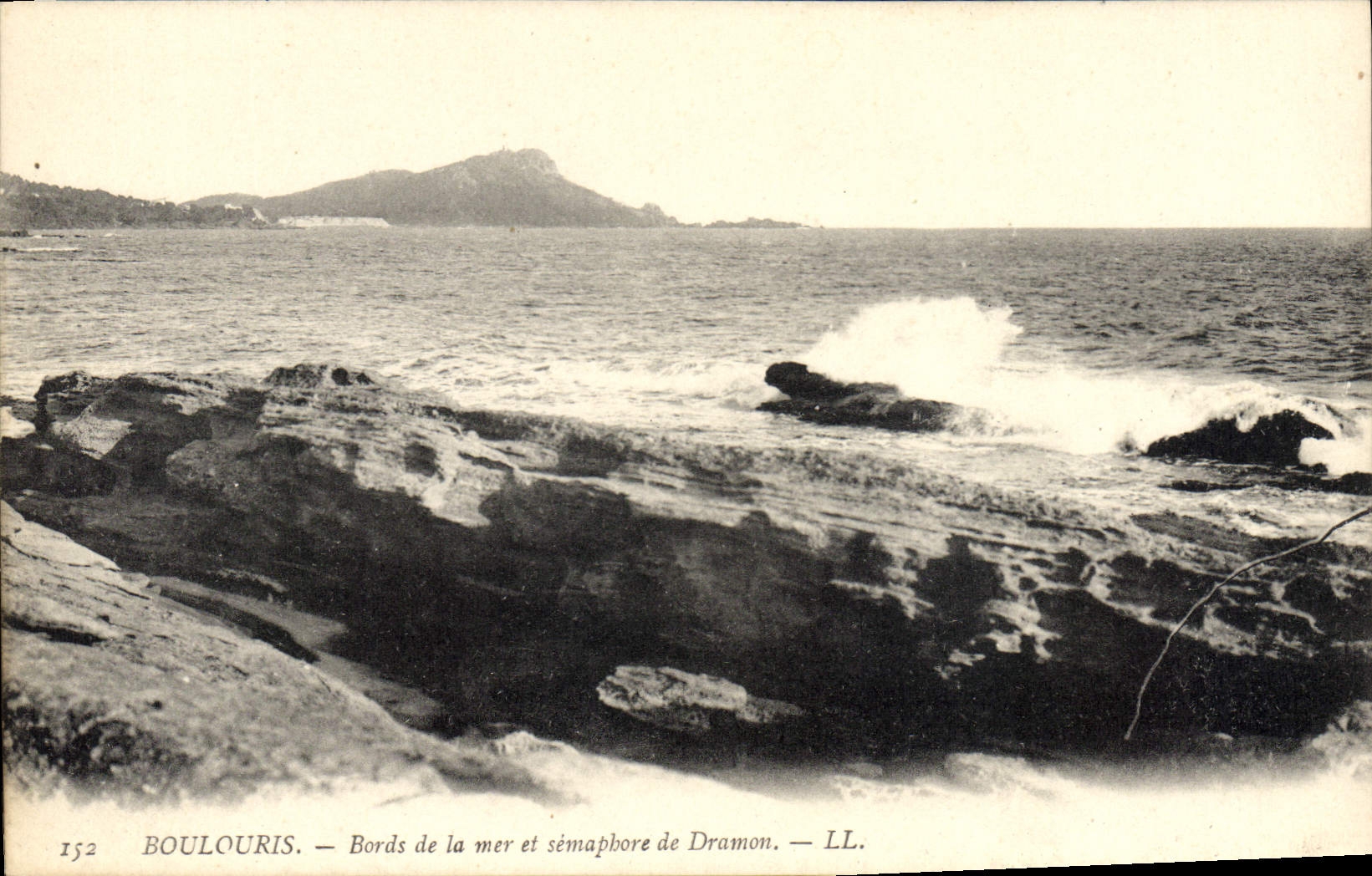 CPA Boulouris Bords de la mer et semaphore de Dramon 