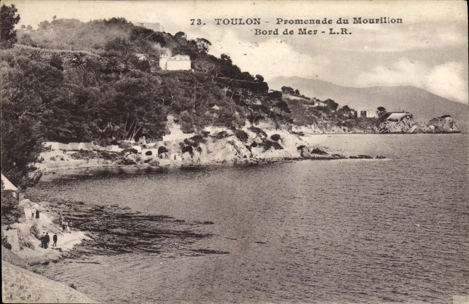 Toulon - Promenade du Mourillon - Bord de Mer - L.R.