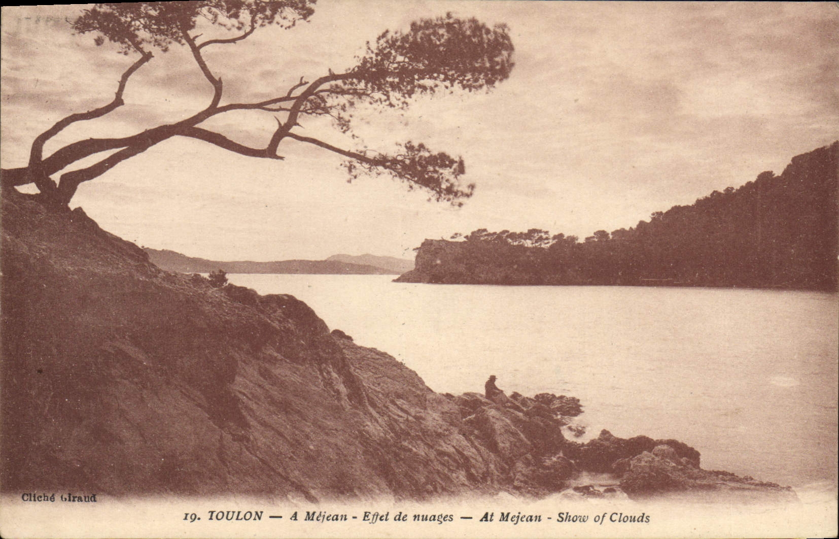 Toulon — A Méjean — Effet de nuages — At Mejean — Show of Clouds — Cliché Giraud, n°19