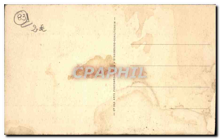 Toulon - Cap Brun, Anse de Magaud e rocce di Ste-Marguerite — ADIA 12179 — Verso
