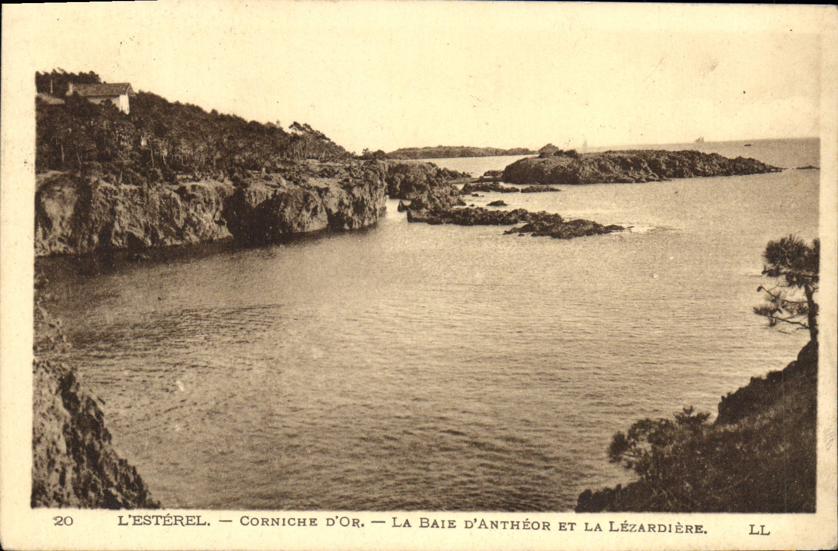 L'ESTÉREL — Corniche d'Or — La Baie d'Anthéor et La Lézardière — LL, n°20