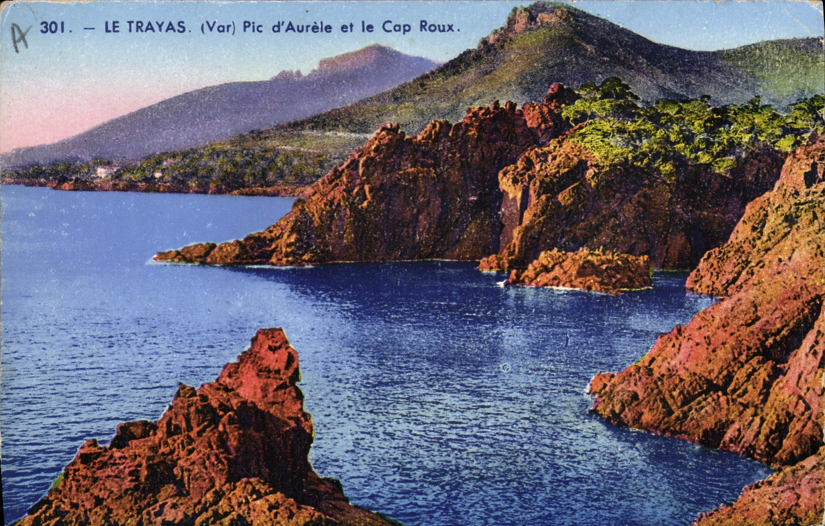CPA Le Trayas Pic D'Aurele Et Le Cap Roux