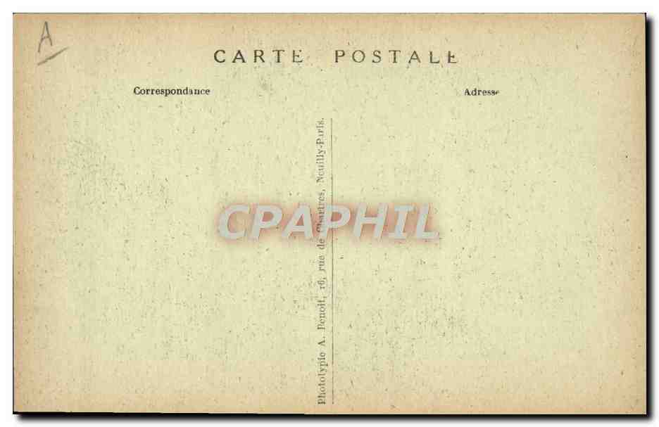 CPA Hopital Notre Dame du Perpetuel Secours Rue Kleber Levallois Perret Chirurgie Chambre particuliere  — Rückseite