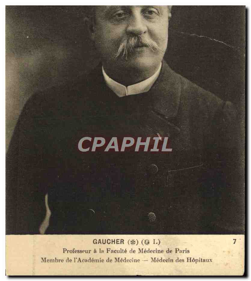 Professeur Gaucher — Paris — CPAPHIL 7