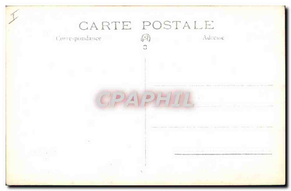 CARTe PHOTO Sante  — Rückseite