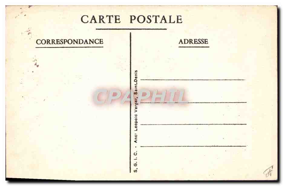 Santé maternelle et infantile — Publicité contre la syphilis — S.G.I.C. Leopold Verger, Saint-Denis — Back