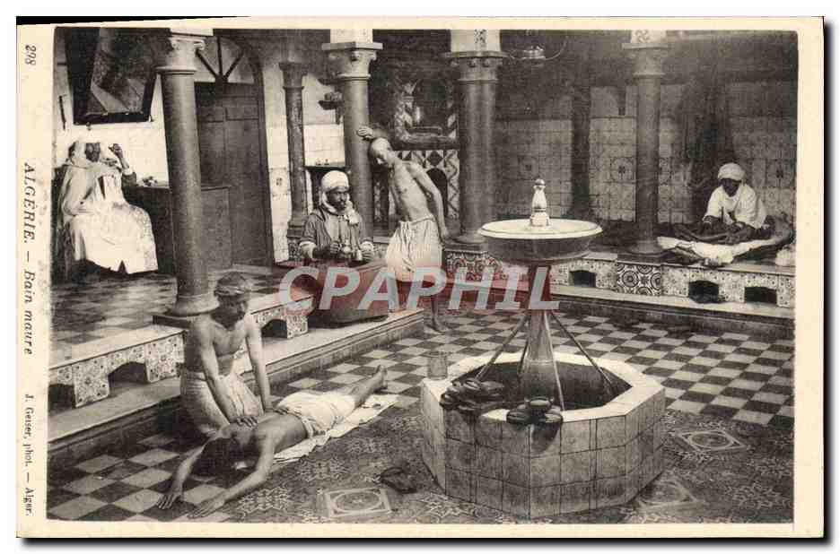 Algérie — Bain maure — J. Gasse, phot. — Alger