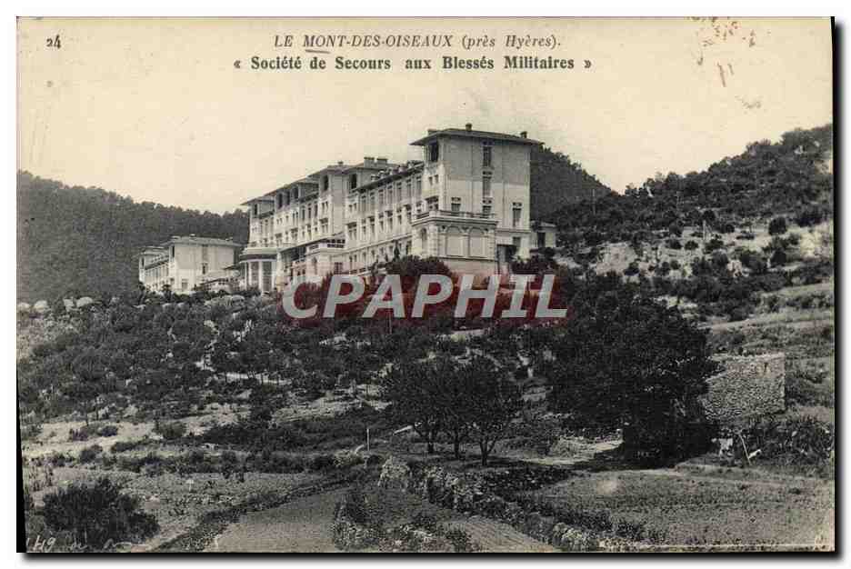 Le Mont-des-Oiseaux (près Hyères) — « Société de Secours aux Blessés Militaires » — Imp. Phot. Neurdein et Cie, Tarn