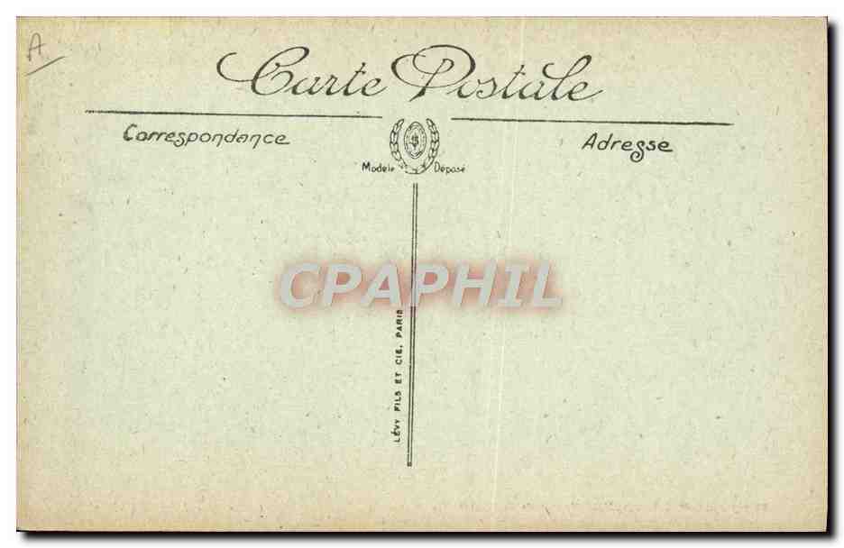 CPA Clinique du Dr Ch Bonnet Rue de la Chaise Paris  — Rückseite