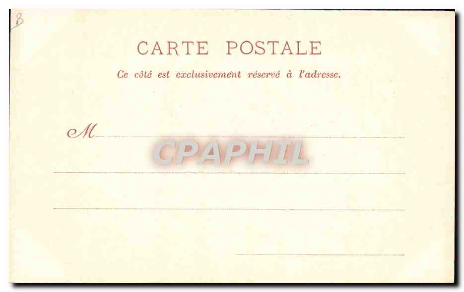 Saumur - Saut de la barre — C. Charlier, Saumur, Roger et Cie, Nancy, n°30 — Verso