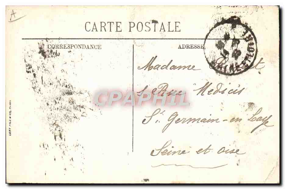 CPA Cheval Hippisme Saumur Le carrousel militaire annuel de l'ecole de cavalerie  — Verso