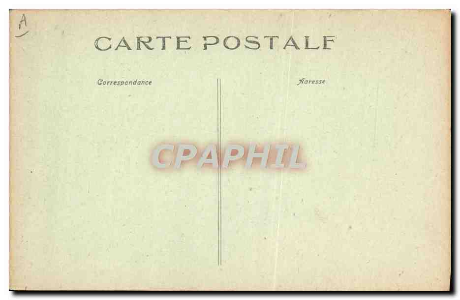 CPA Cheval Hippisme Saumur apres la grande guerre Service en campagne — Verso