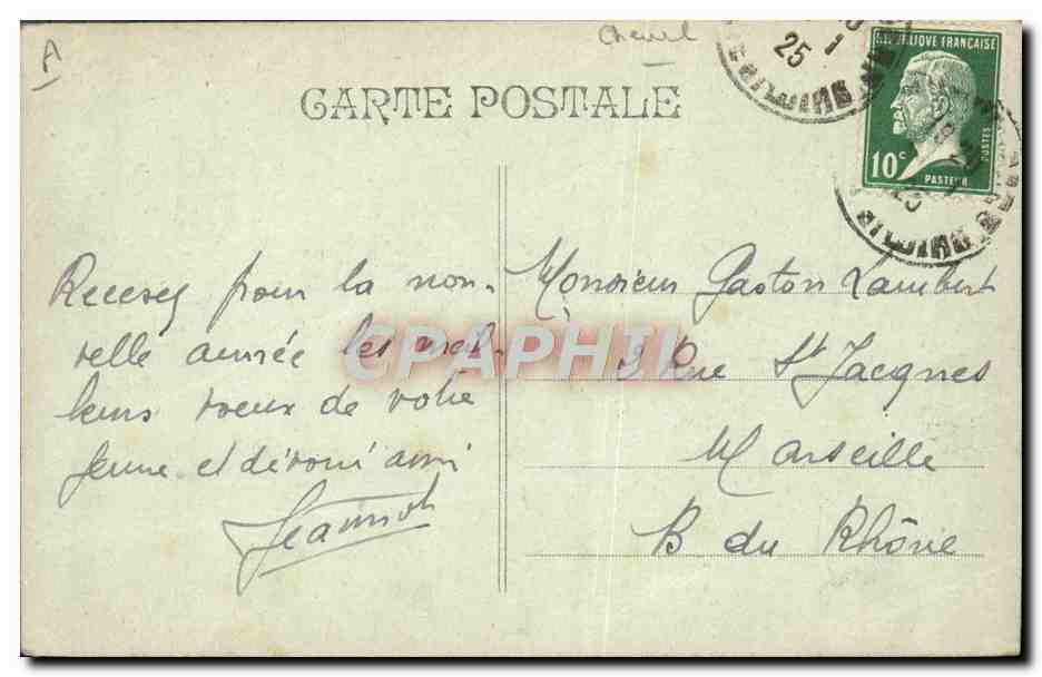 CPA Cheval Hippisme 8h du matin Le dressage  — Verso