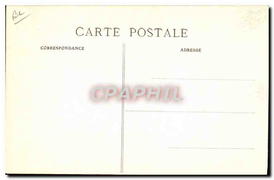 CPA Cheval Hippisme Saumur Sauteur en liberte Courbette dangereuse — Verso