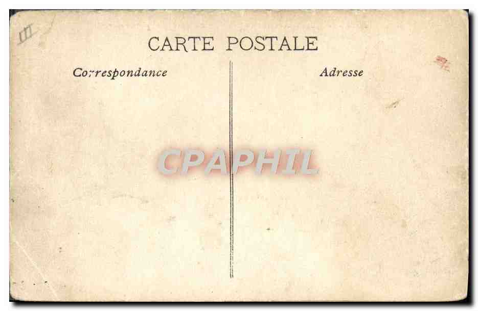 CPA Bateau Marseille Arrivee du courrier de Chine par grosse mer China — Verso