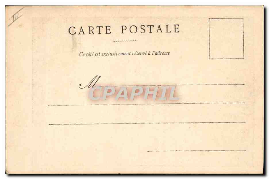 CPA Prenom Ste Isabelle — Rückseite