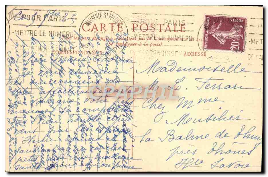 CPA Prenom Les saintes de France Sainte Clotilde — Rückseite