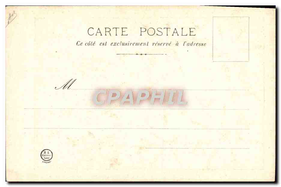 CPA Prenom Ste Lucie Boeuf — Rückseite
