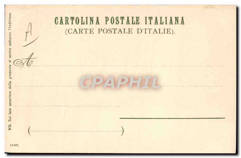 CPA Italie Illustrateur Genova Pal Doria — Verso