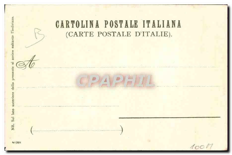 CPA Italie Illustrateur S Margherita Ligure Bateau — Rückseite
