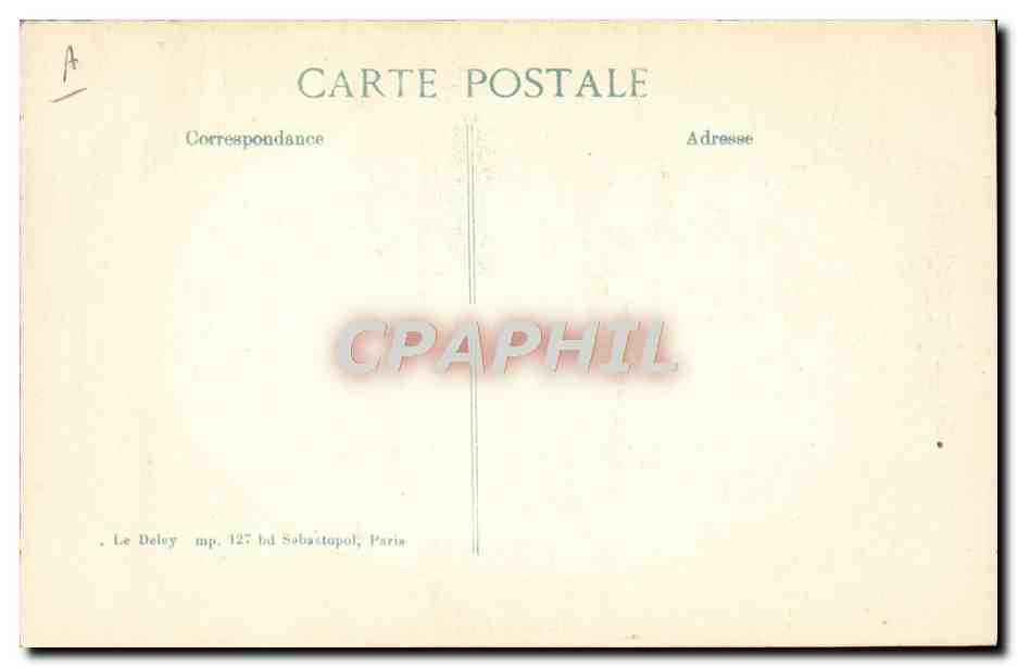 Cavaliers anglais venant de débarquer en France — E. Le Deley, imprimeur, Paris — Verso