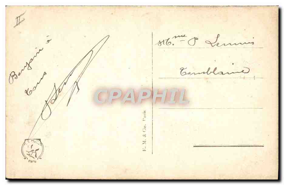 CPA Militaria La popote  — Rückseite