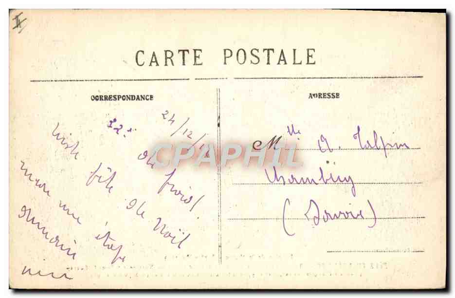 CPA Militaria Bataille de la Marne Fere Champenoise Tombe de sous officiers et soldats Route de Normee — Rückseite