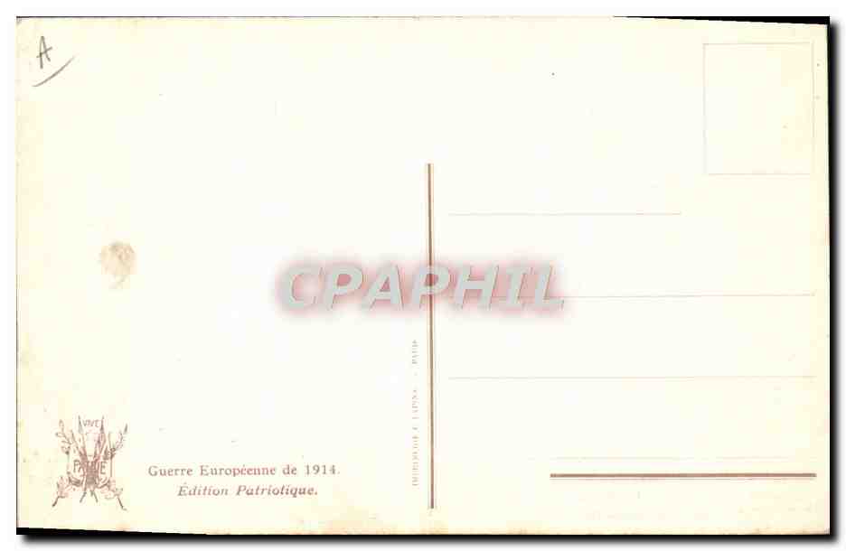 CPA Militaria Nos soldats se restaurent avant l'action — Rückseite