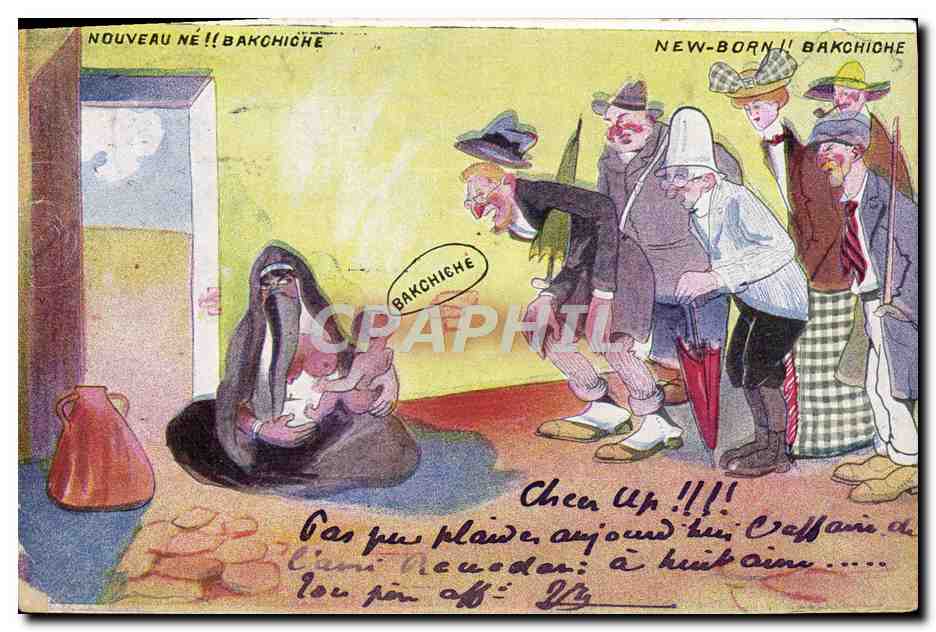 CPA Fantaisie Illustrateur Egypt Egypte Nouveau Ne