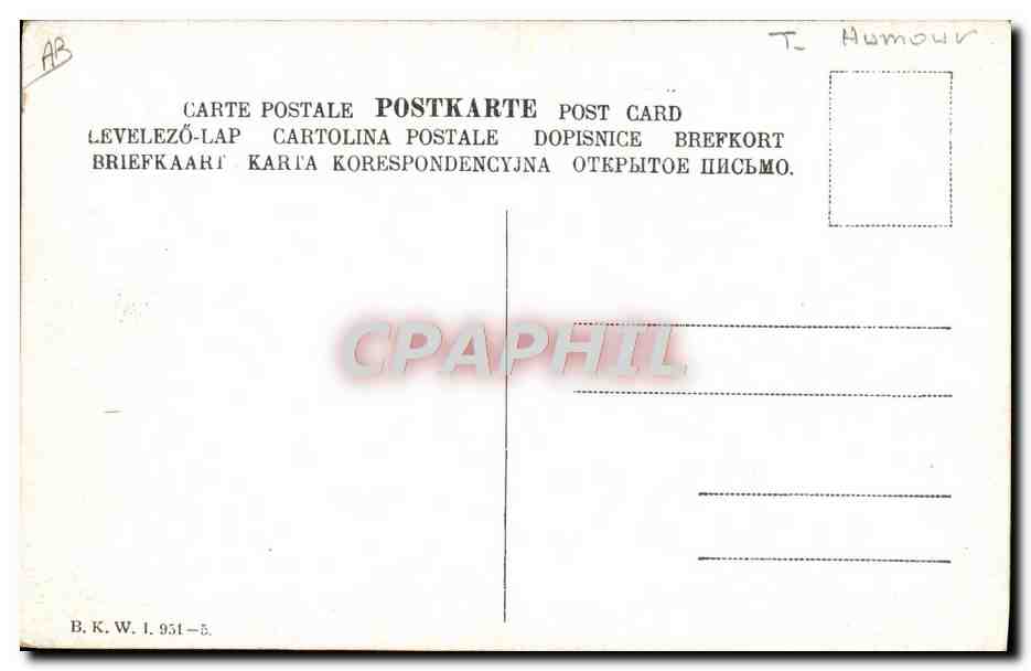 CPA Fantaisie Illustrateur Fatme the pearl of the East Egypt Egypte — Verso