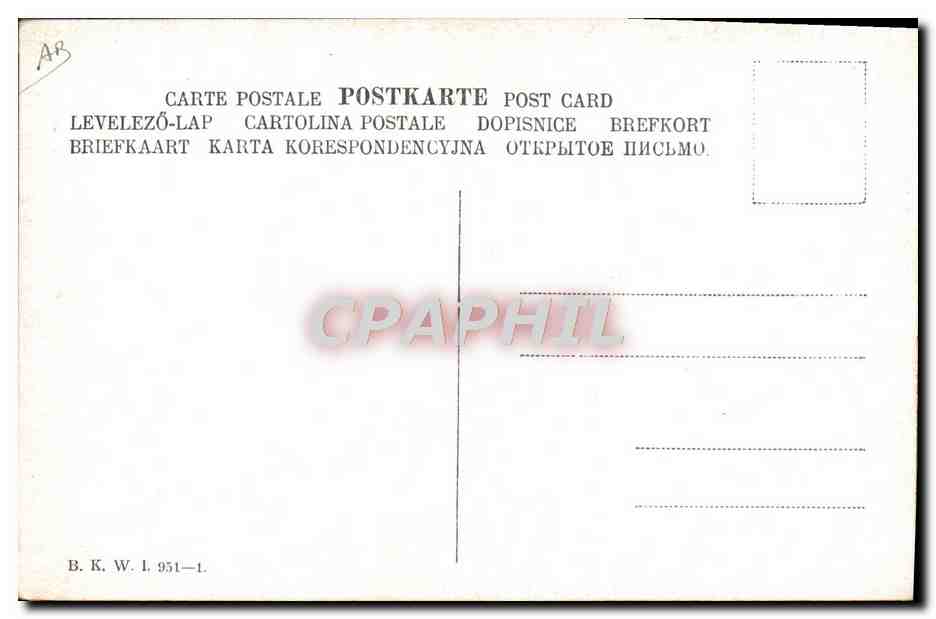 CPA Fantaisie Illustrateur I am the man sir Bakschich Egypt Egypte — Rückseite