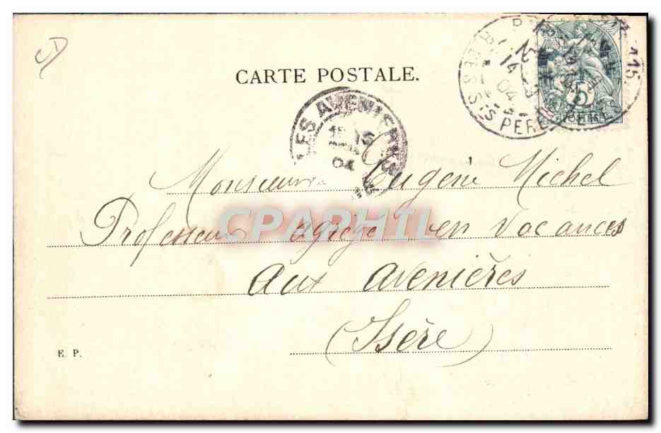 CPA Fantaisie Illustrateur Femme Cygne Patella — Verso
