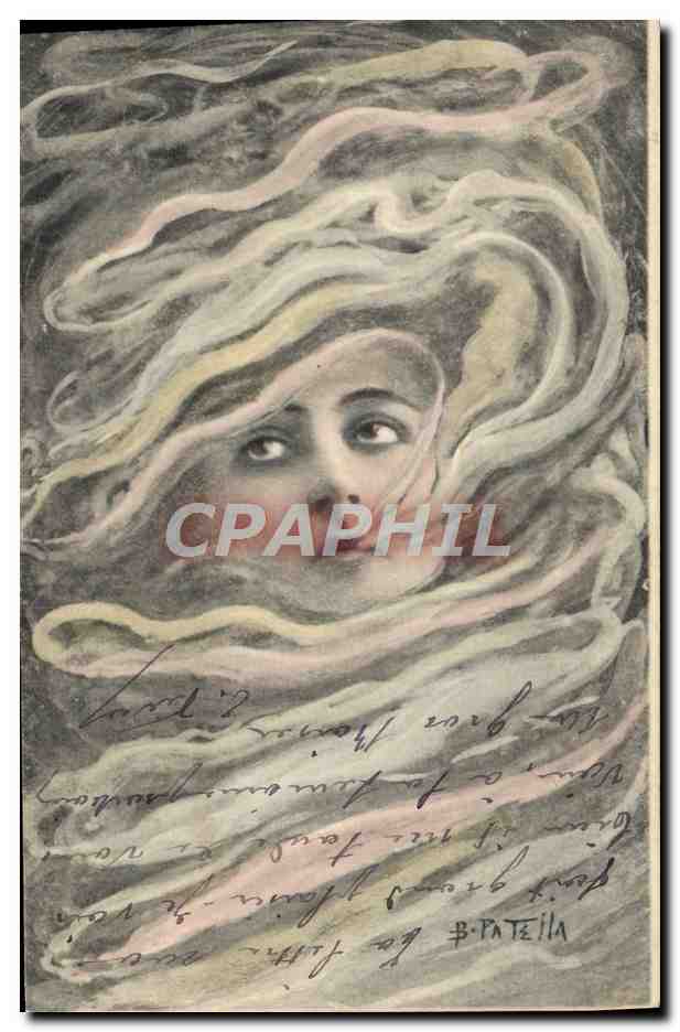 CPA Fantaisie Illustrateur Femme Patella