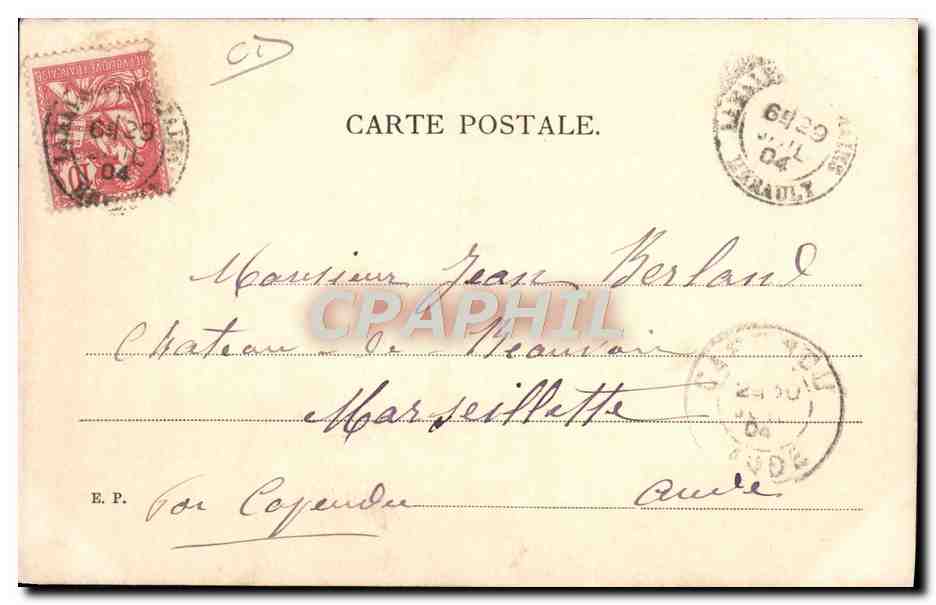 CPA Fantaisie Illustrateur Femme Patella — Rückseite
